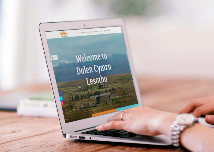 Dolen Cymru website design by Orangedrop Newport, south Wales