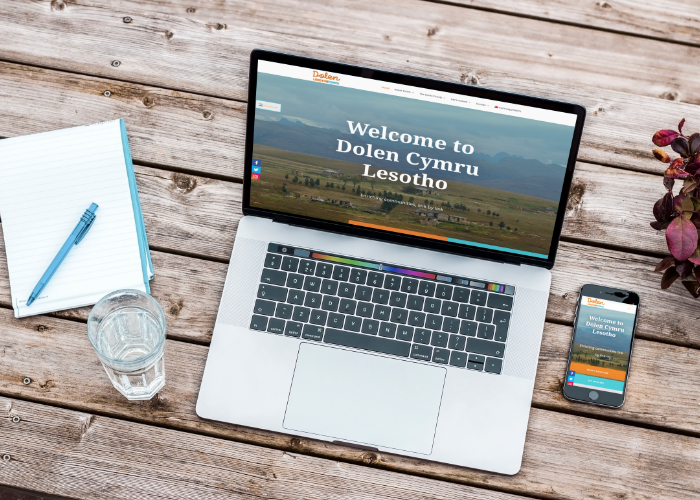 Dolen Cymru website design by Orangedrop Newport, south Wales