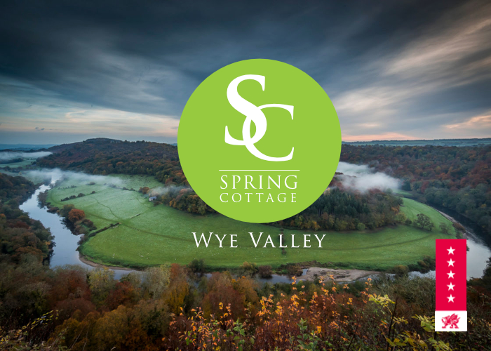 Spring Cottage booking website design & branding by Orangedrop
